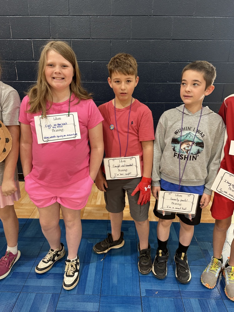 book character/idiom parade
