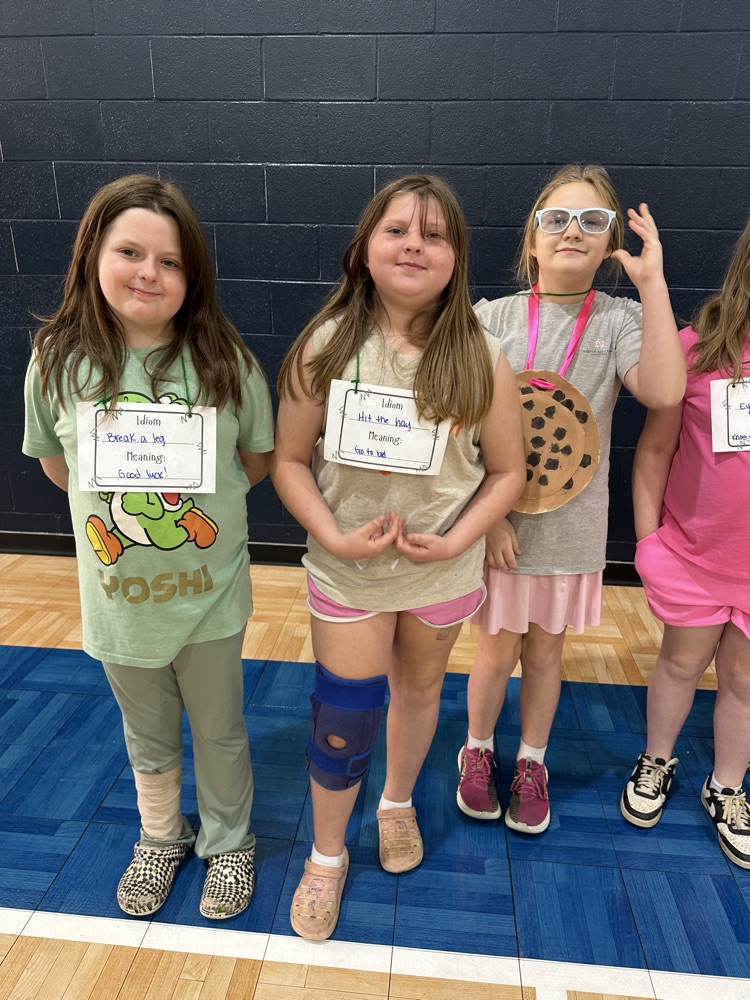 book character/idiom parade