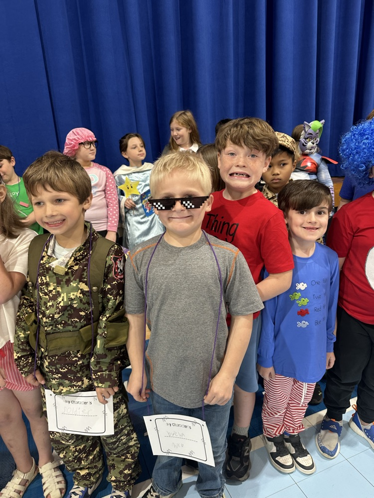 book character/idiom parade