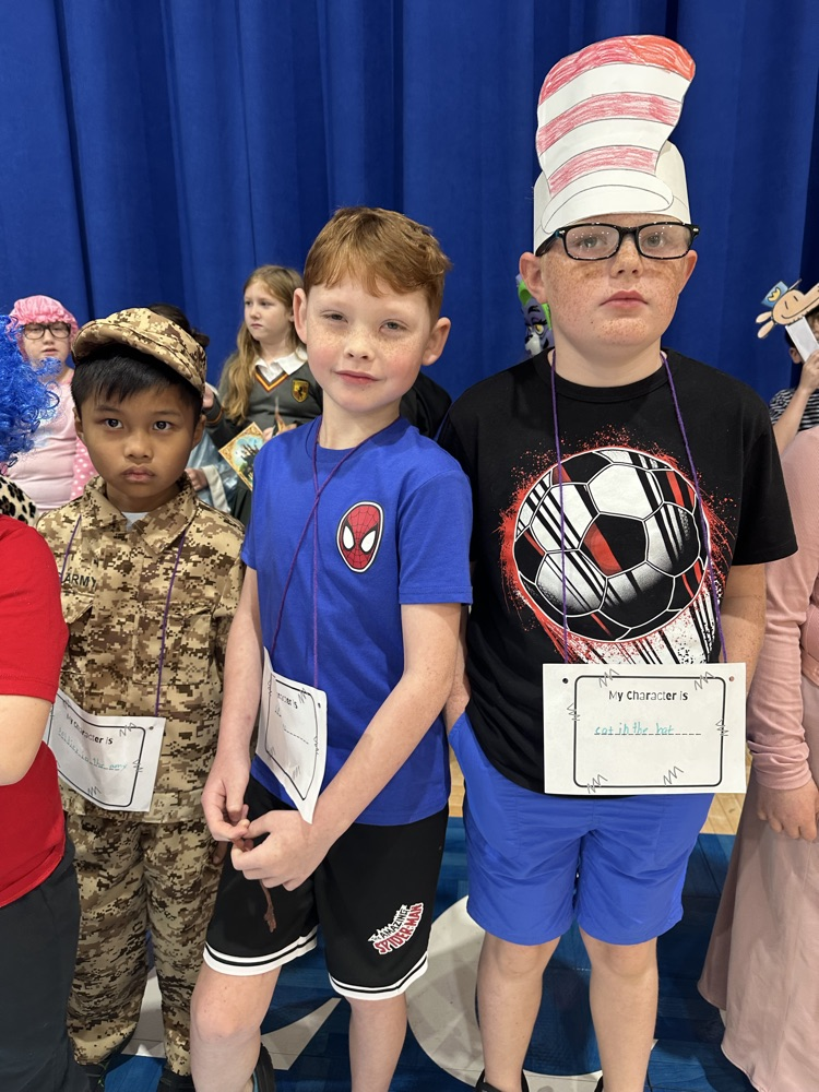 book character/idiom parade