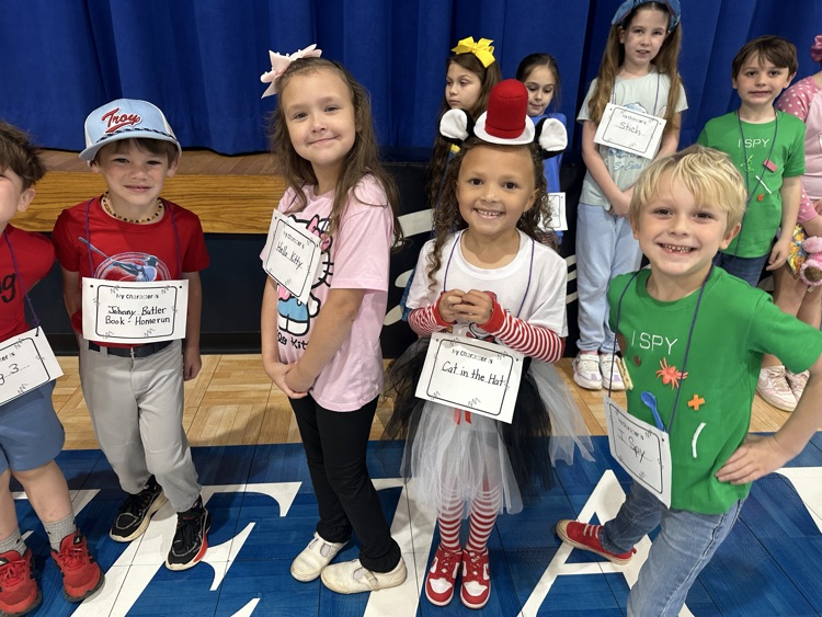 book character/idiom parade