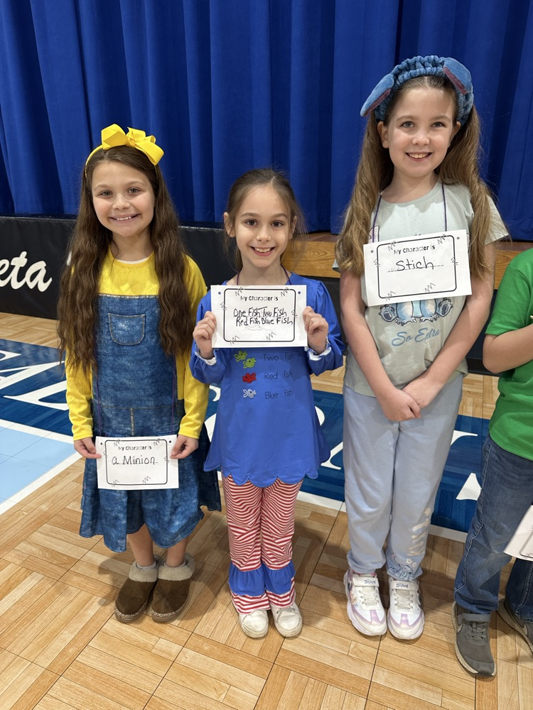 book character/idiom parade