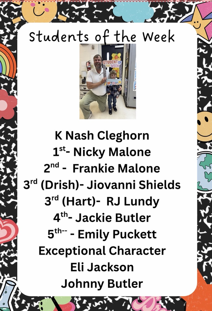 students of the week