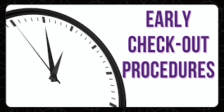 check out procedures