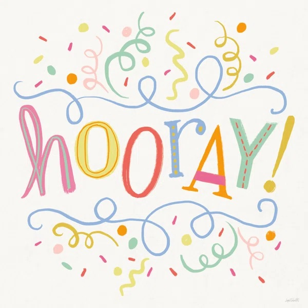 Hooray! 