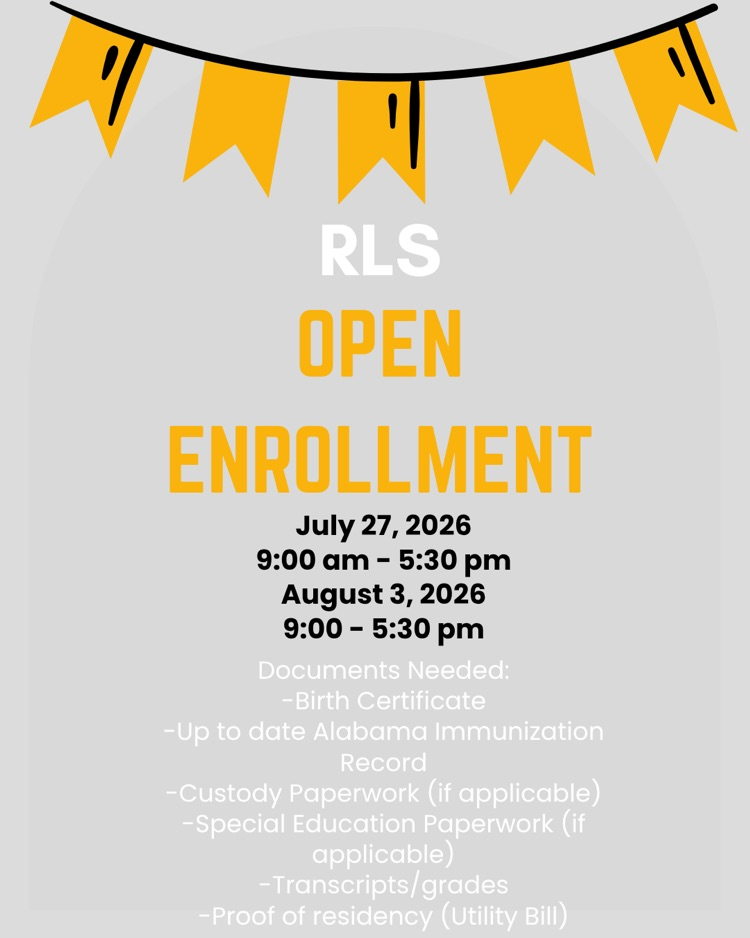 Enrollment for the 2026-27 School Year