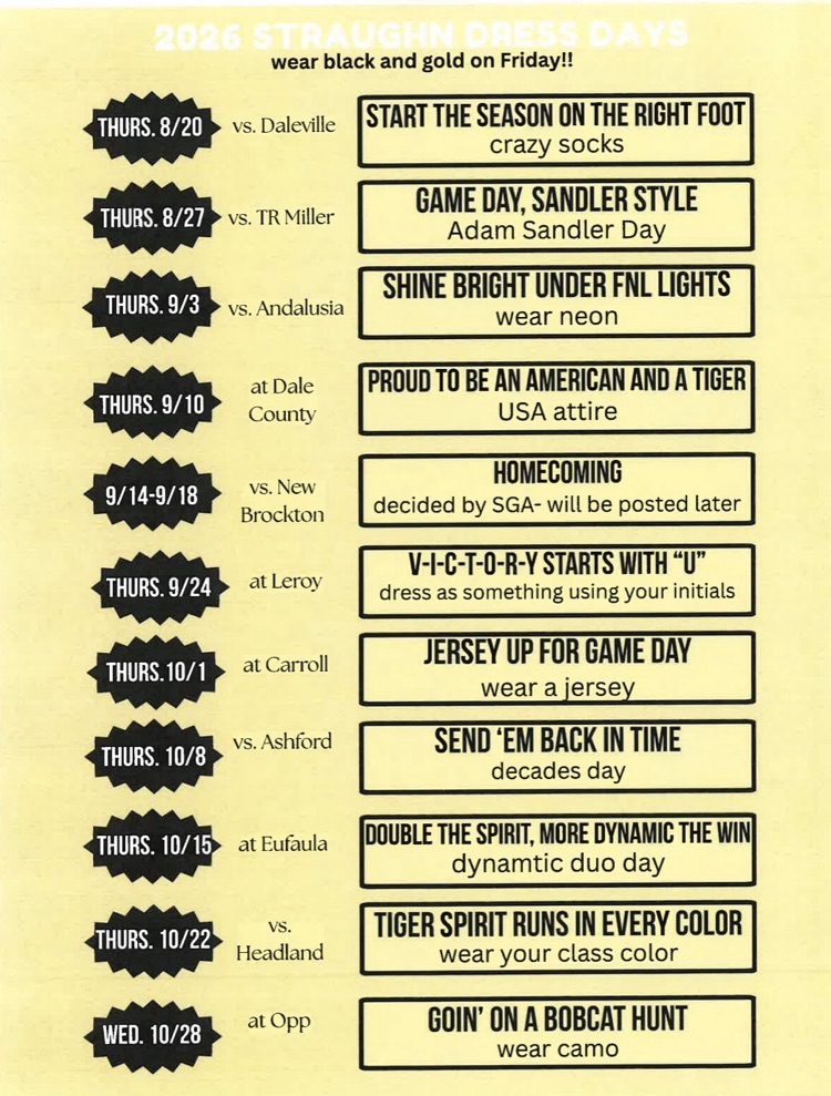dress days