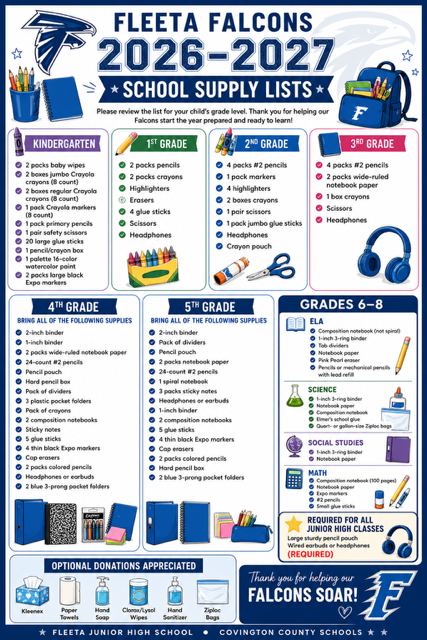 supply list