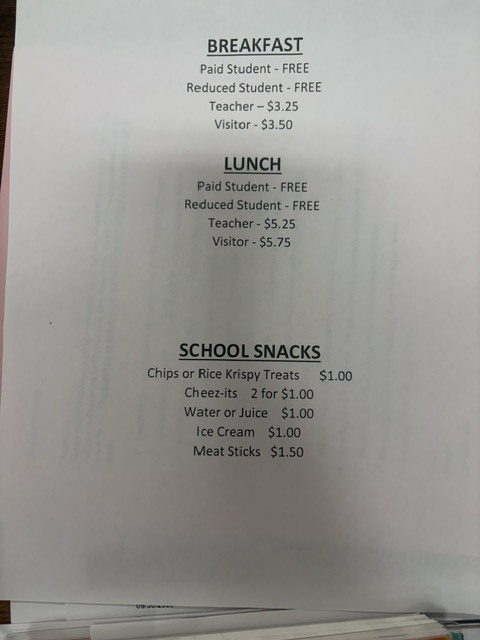 snack prices
