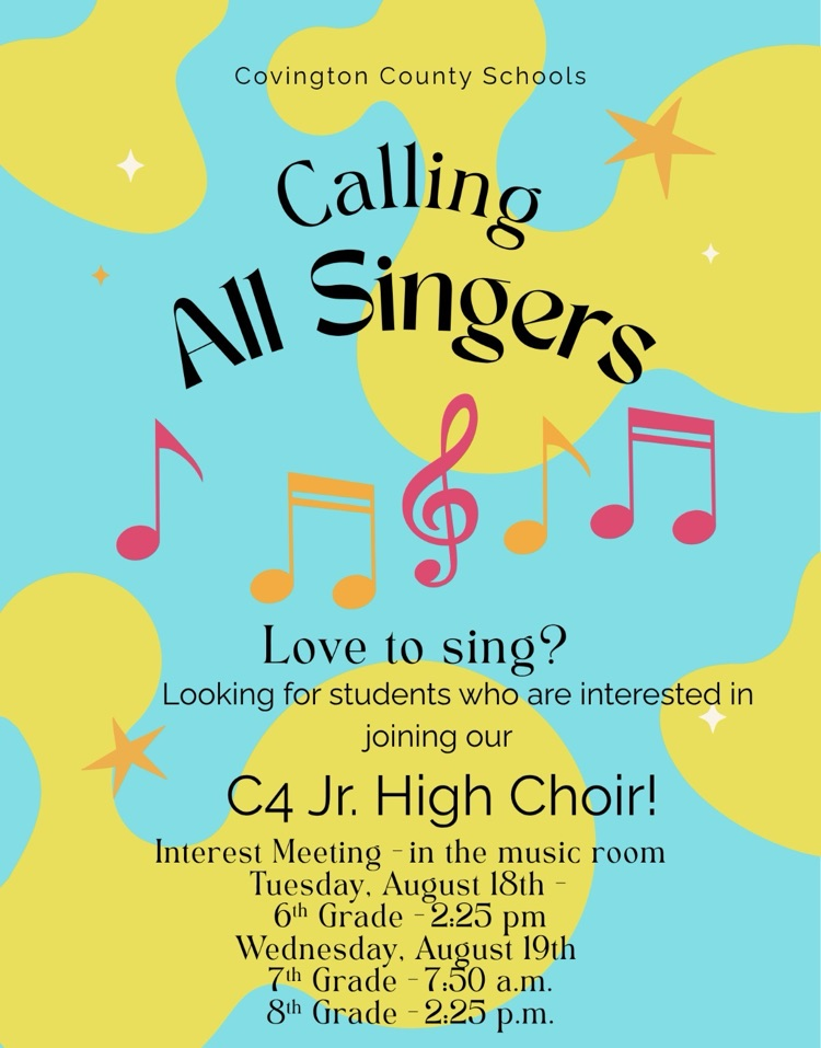 c4 choir flyer