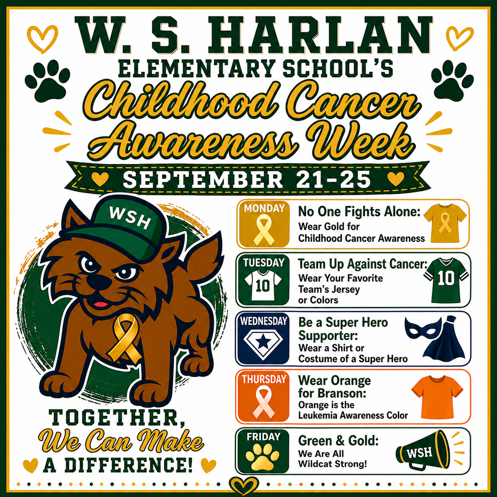 Childhood Cancer Awareness Week at WSH