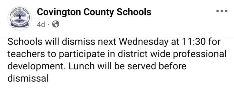 Early Dismissal