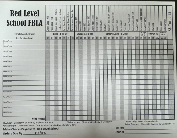 FBLA Fundraiser 