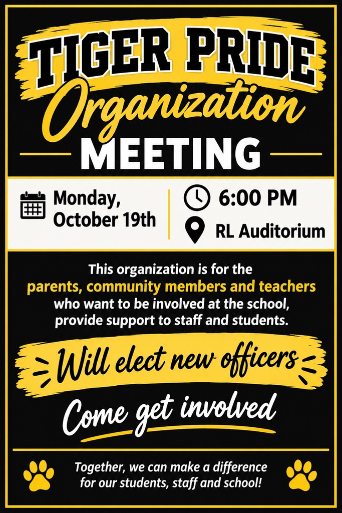 Tiger Pride Meeting