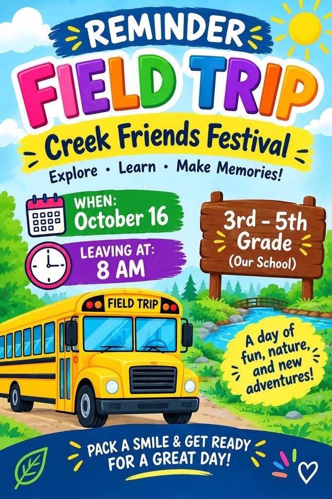 field trip reminders
