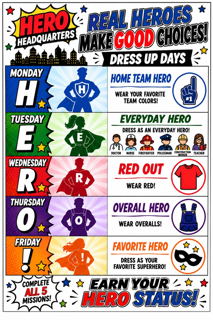 Dress Up Days!