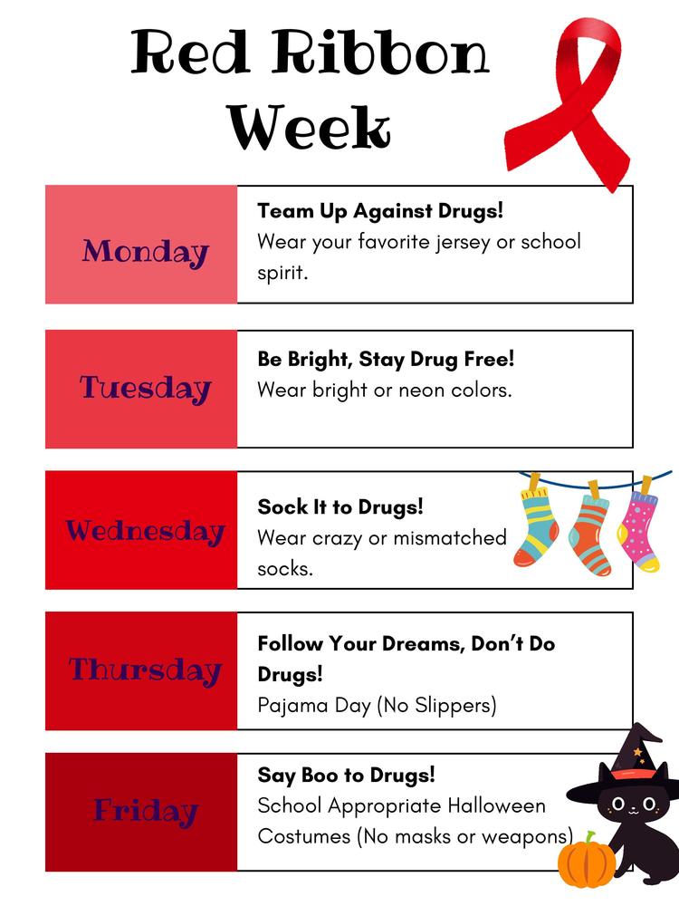Red Ribbon Week Information