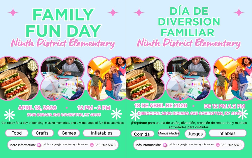 Family Fun Day Flier