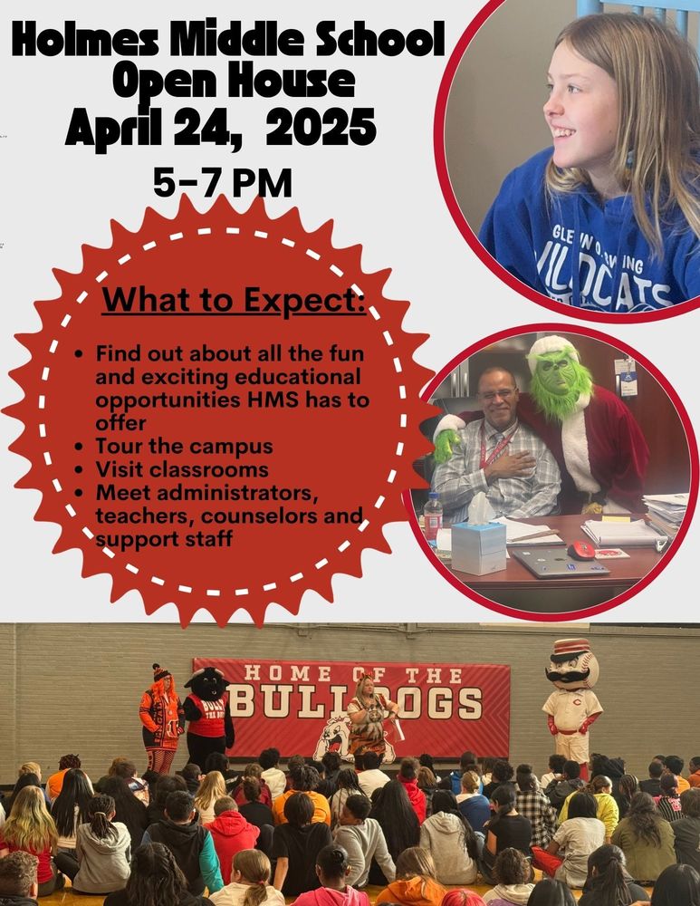 graphic on open house