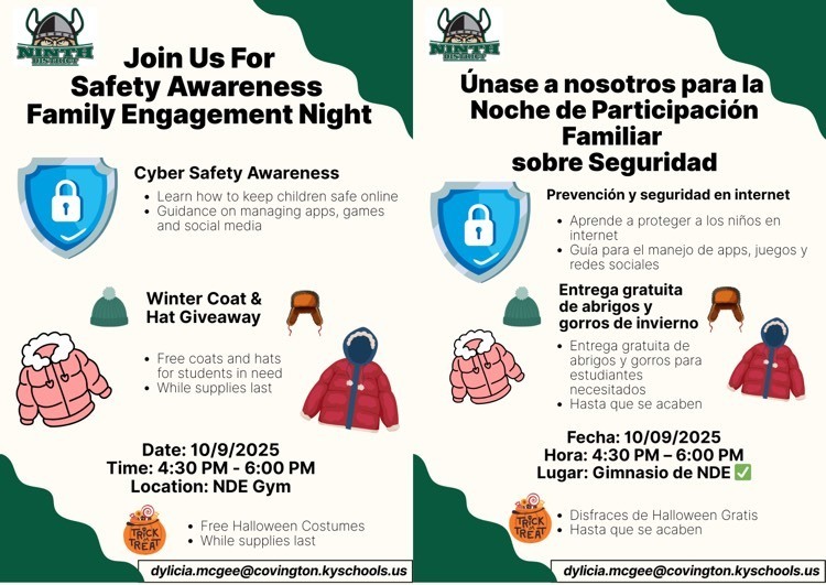 Safety Awareness Flyer