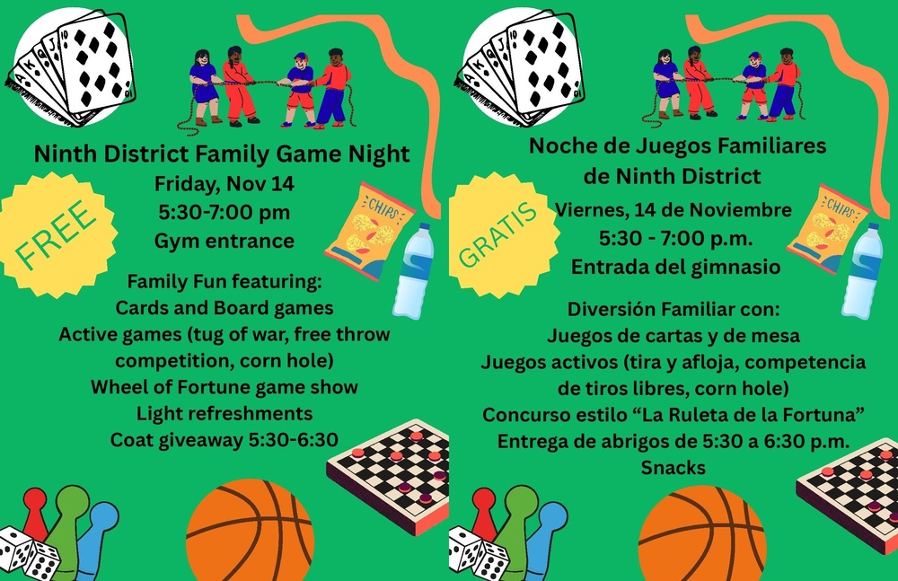 Family Game Night Flyer