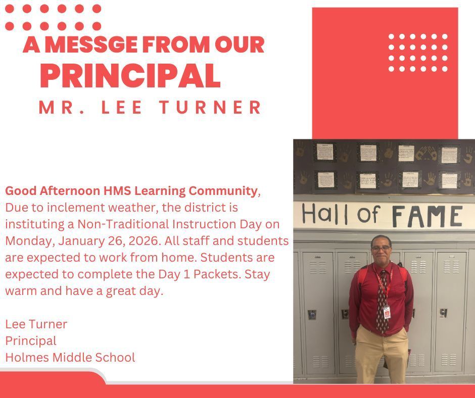 A Message from Mr. Turner