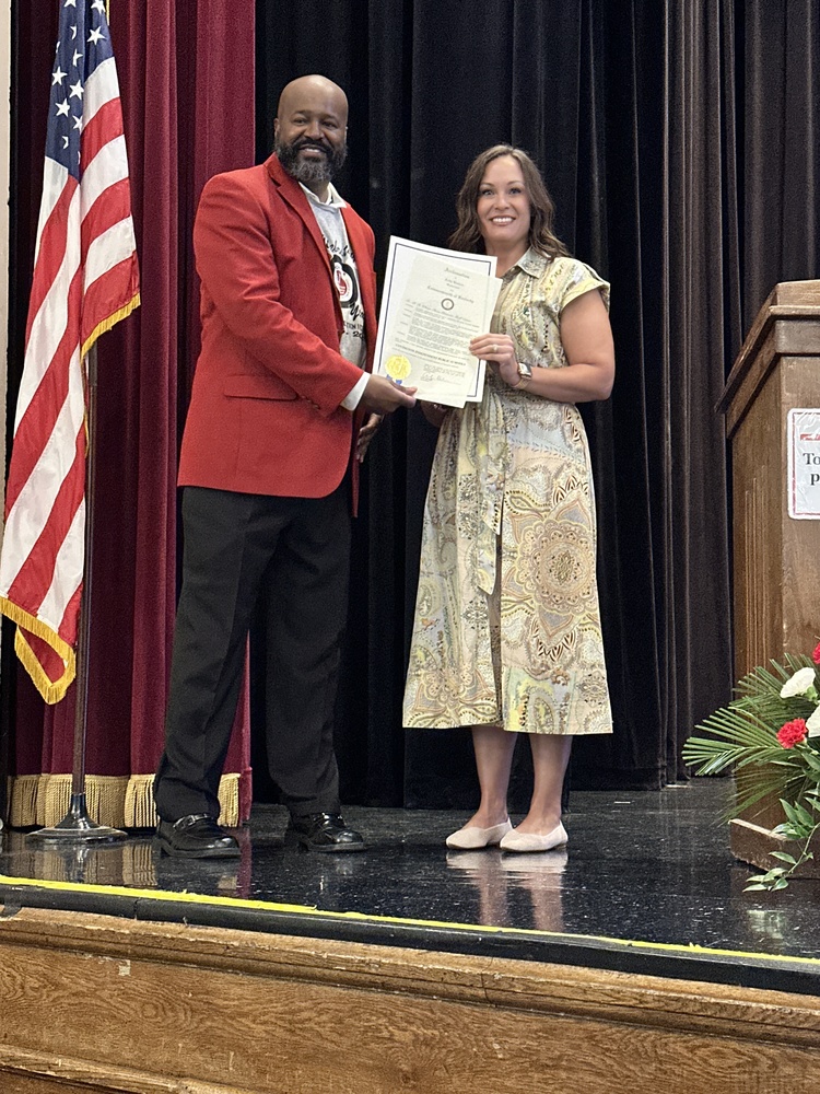 Superintendent Garrison and Ky Lt. Gov. Coleman