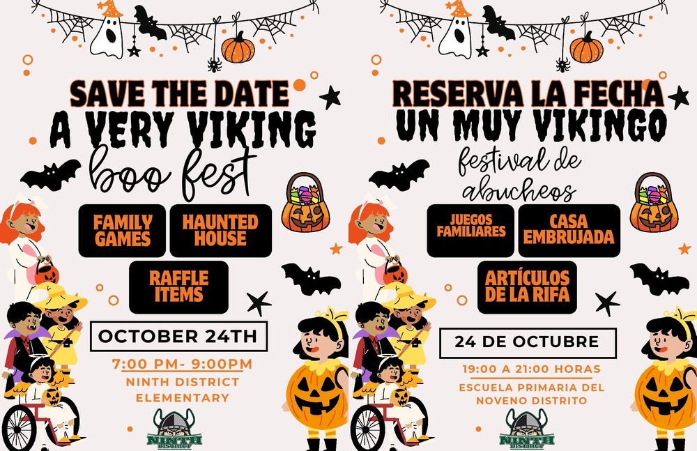 A Very Viking Boo Fest Flyer