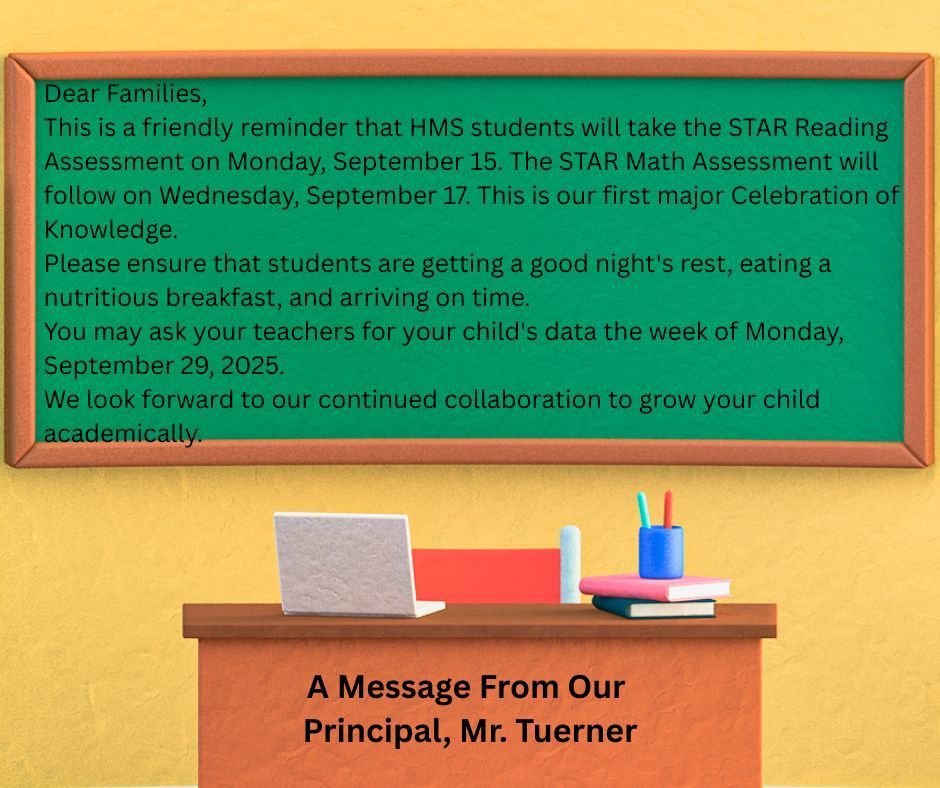 A Message From Our Principal 1