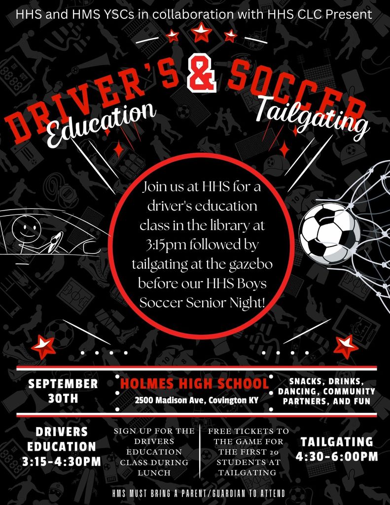 DriversAndSoccerEducationTailgatingFlyer