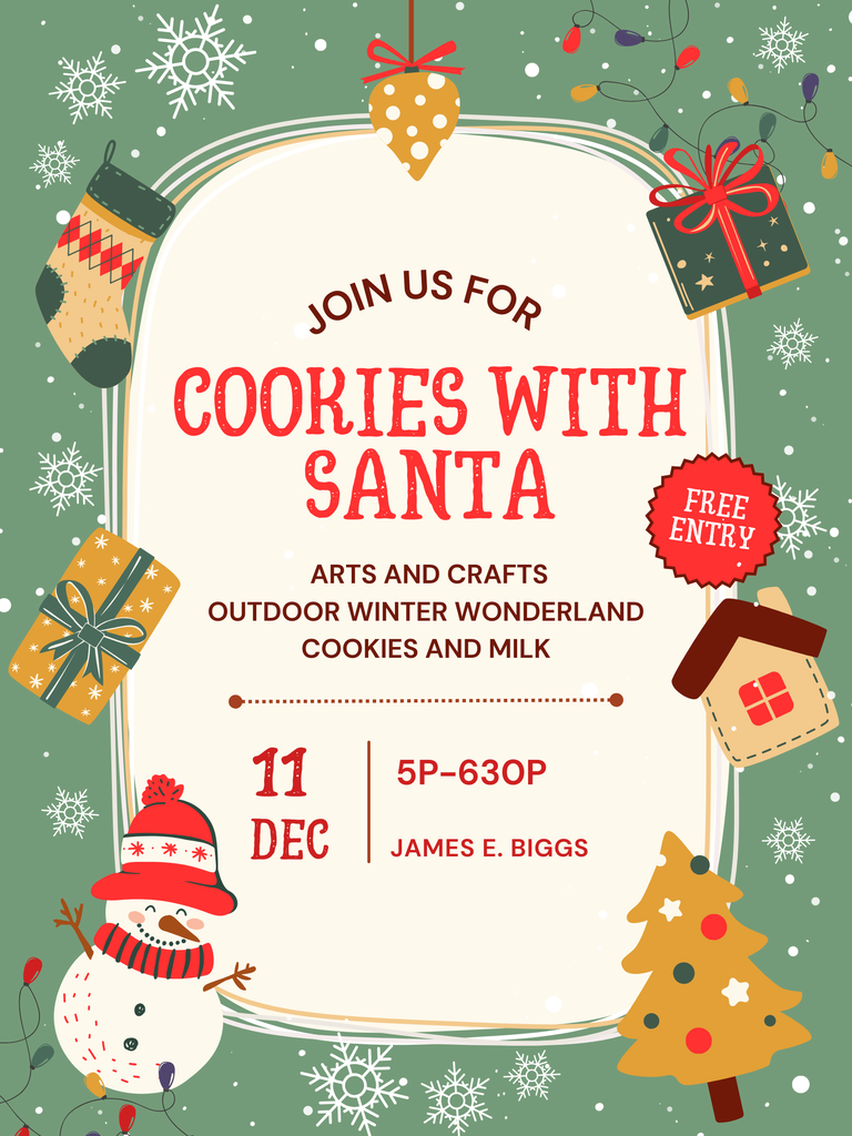 Cookies with Santa