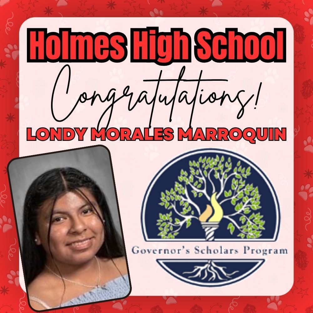 Governor's Scholarship Program winner Londy Morales Marroquin
