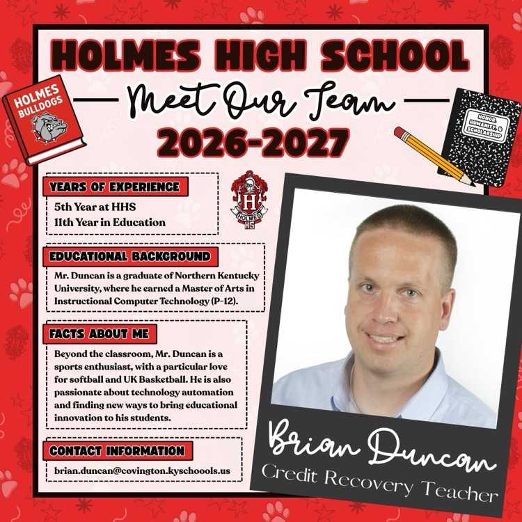 Meet Our Team Flyer 2026-2027 Brian Duncan