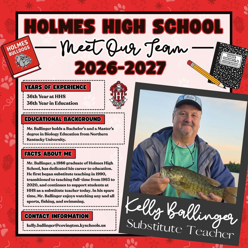 Meet Our Team Flyer 2026-2027 Kelly Ballinger