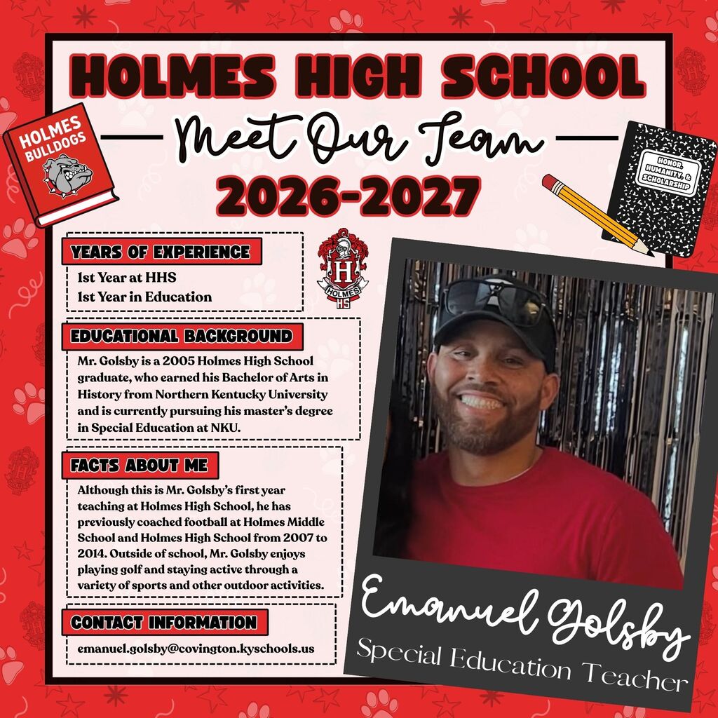 Meet Our Team Flyer 2026-2027 Emanuel Golsby