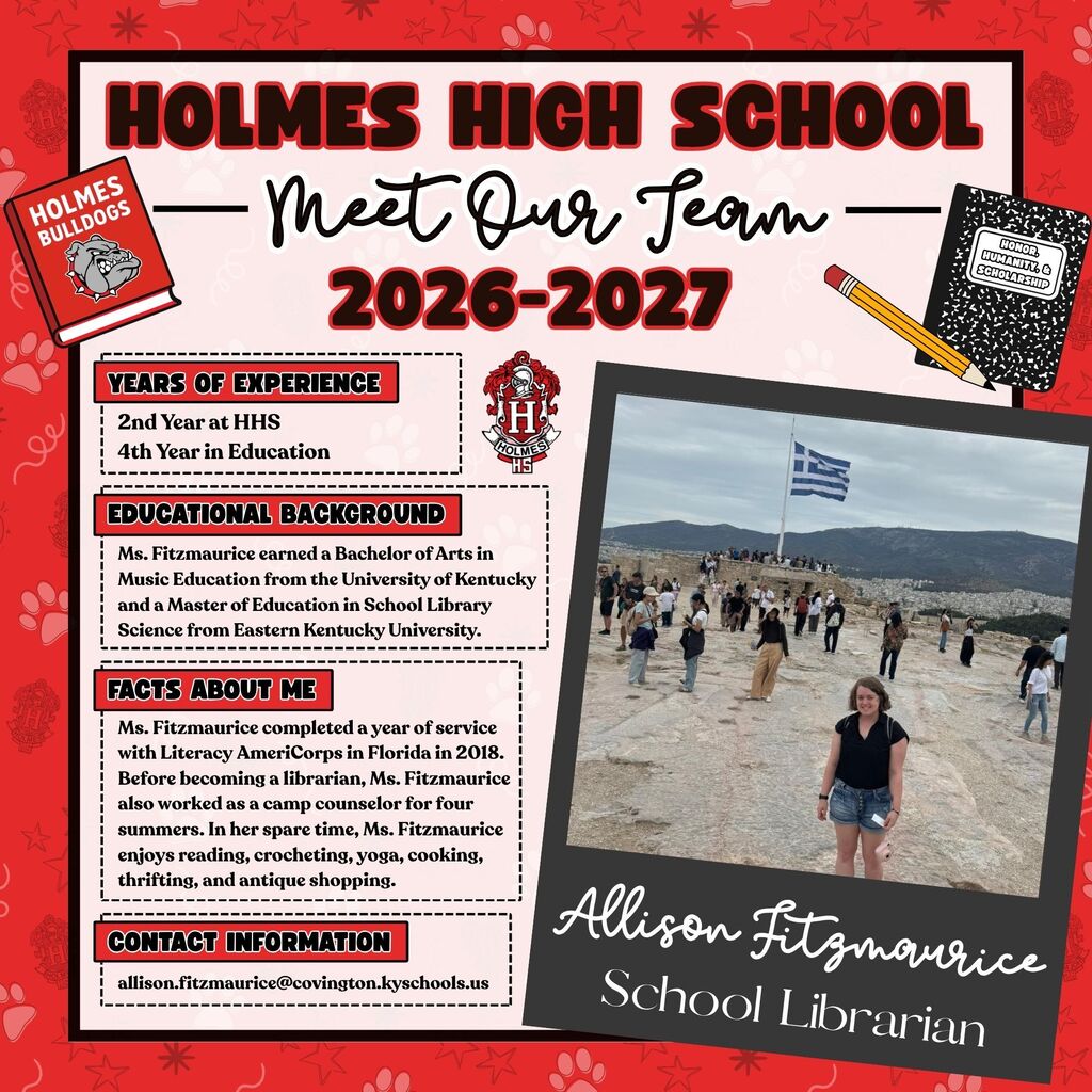 Meet Our Team Flyer 2026-2027 Allison Fitzmaurice