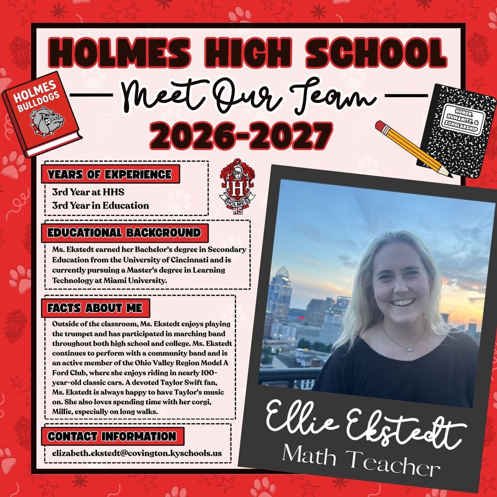 Meet Our Team Flyer 2026-2027 Ellie Ekstedt