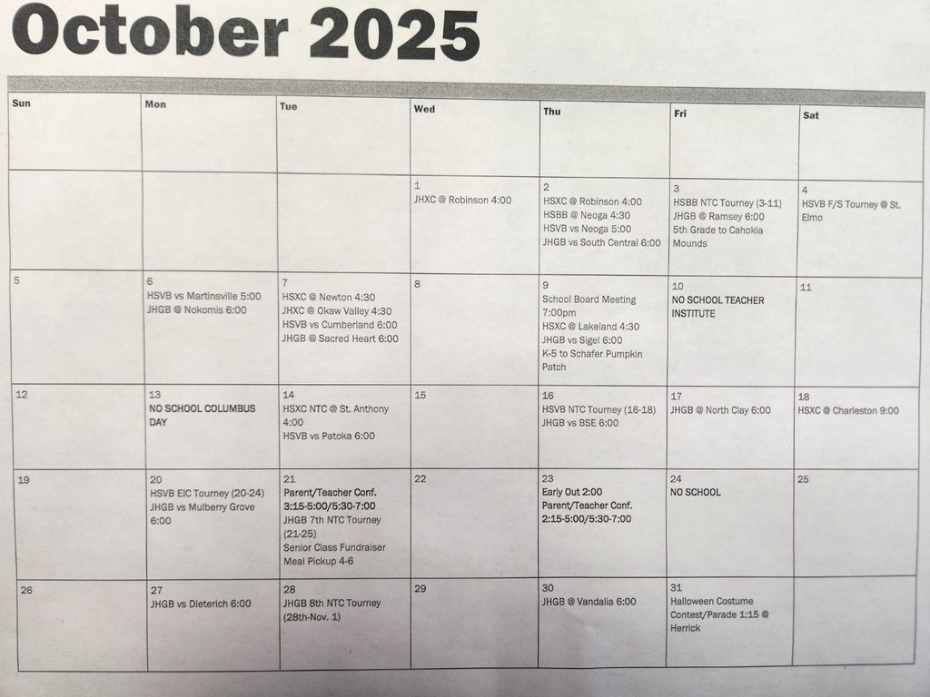 October