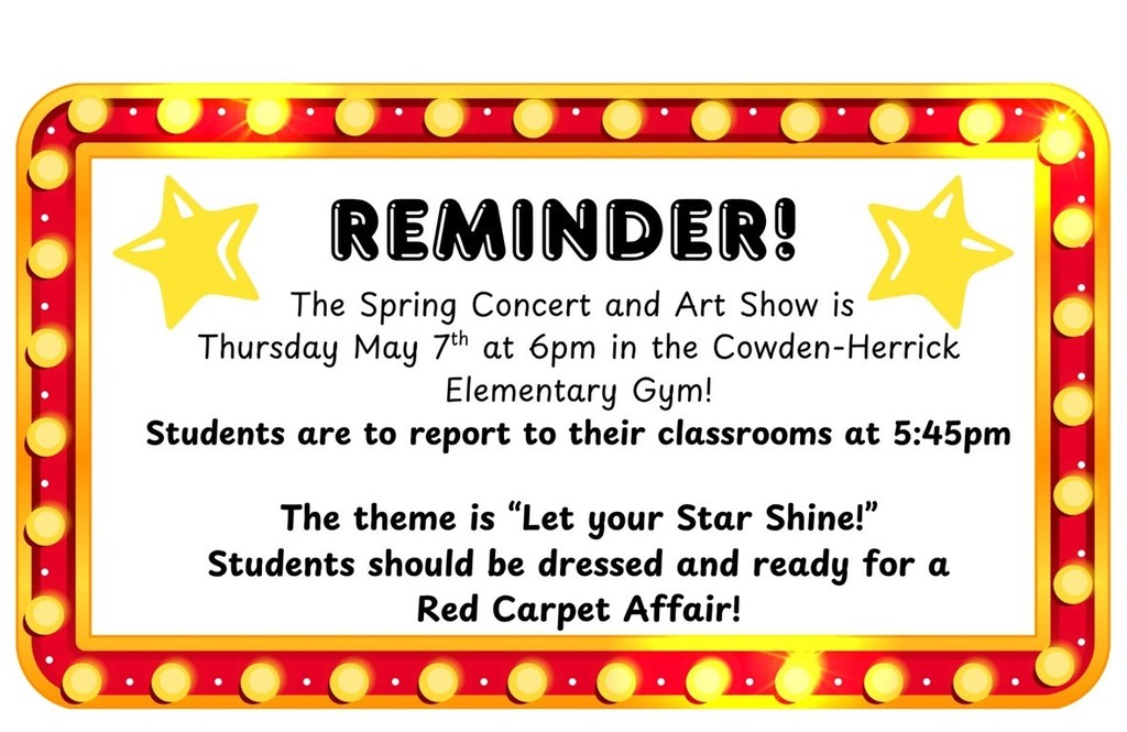 Concert Reminder