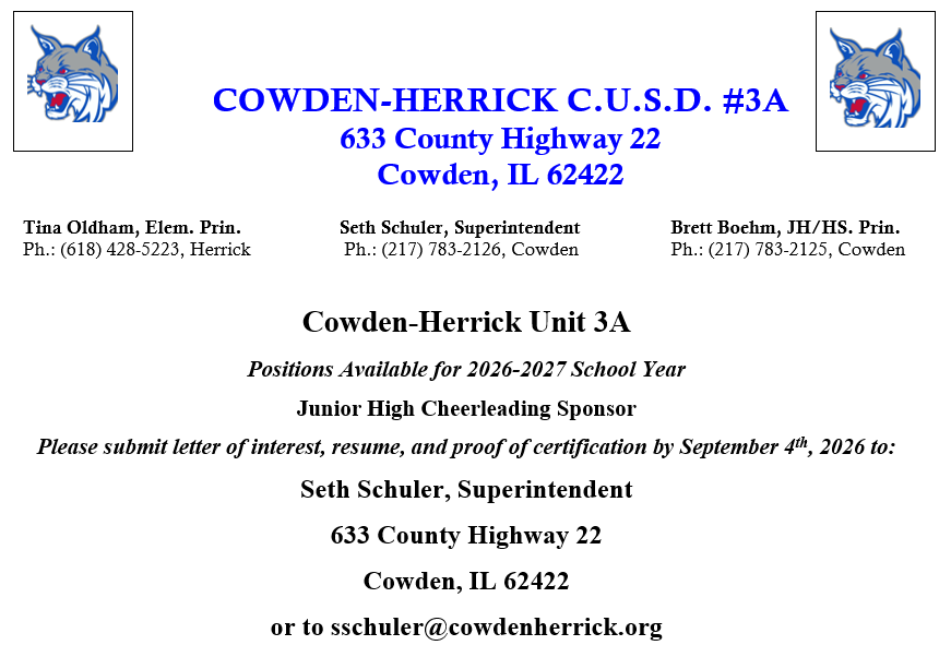 Cheerleading Sponsor Ad