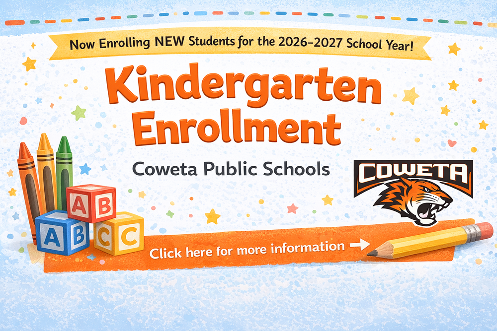 Announcement for Kindergarten enrollment