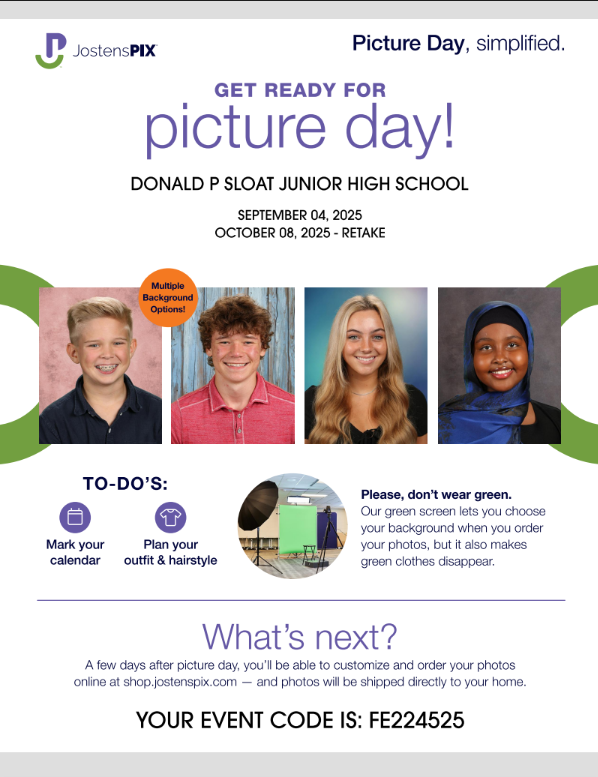 Picture Day Information