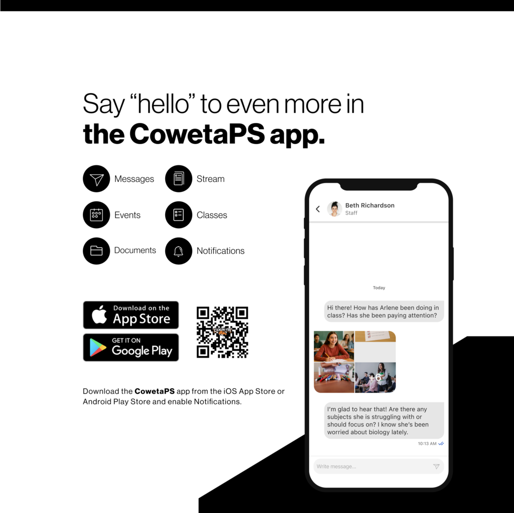 Ad for new communciations app