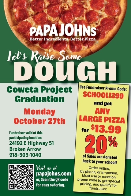 Project Graduation Papa Johns
