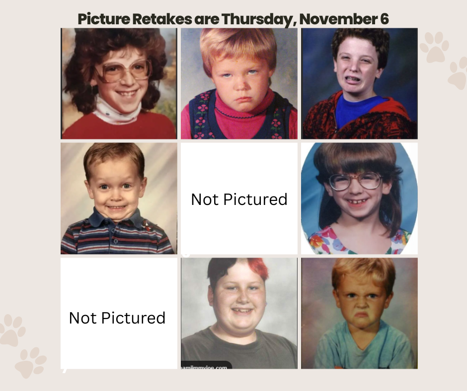 picture retakes nov 6