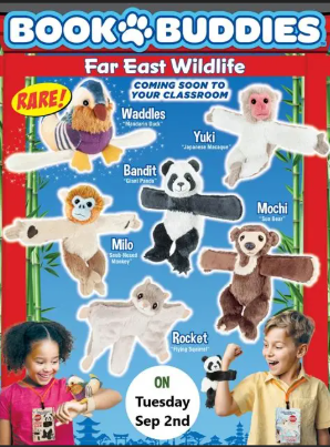 book buddies plush toys far east wildlife