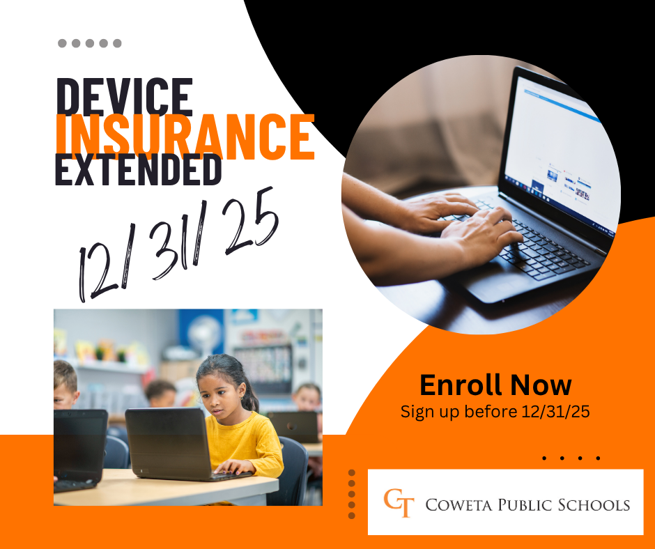 Ad describing device insurance for students
