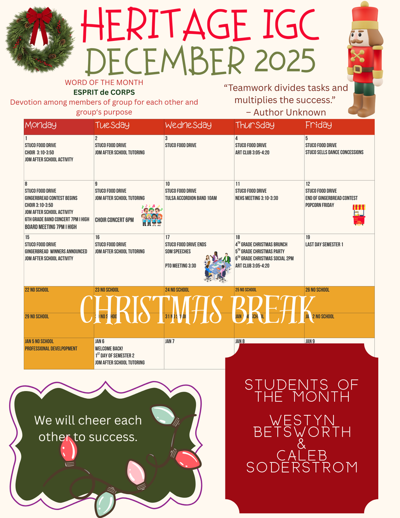 december calendar