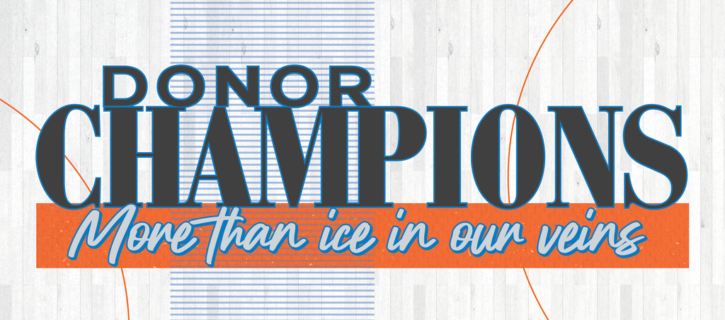 donor champions more than ice in our veins graphic
