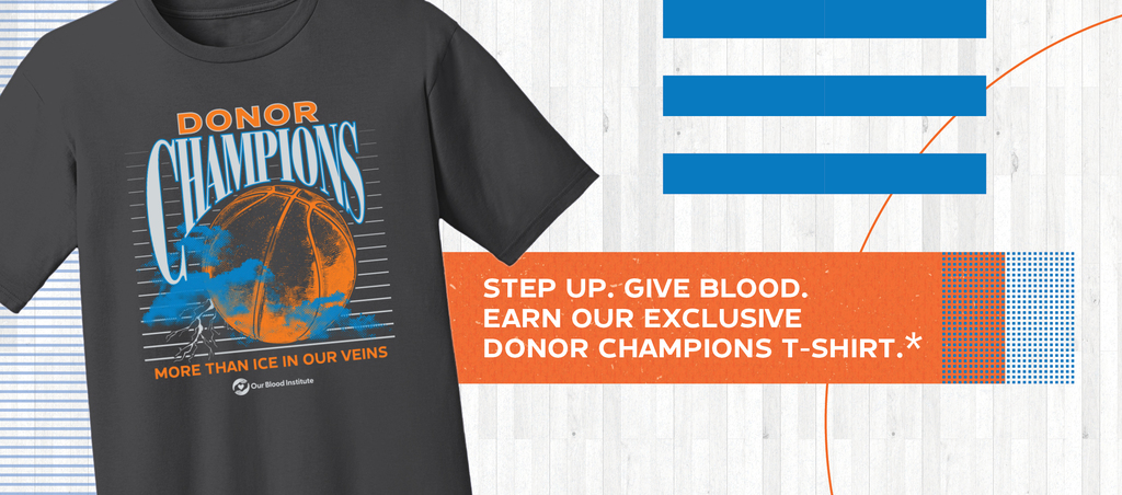 Donor champions more than ice in our veins tshirt
